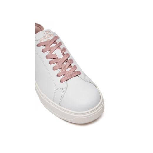 Sneakersy LOVE MOSCHINO JA15174G1MIA310C Biały Love Moschino 40 eobuwie.pl