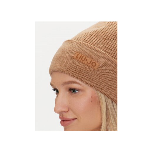 Czapka Liu Jo 2F4055 M0300 Brązowy Liu Jo 00 eobuwie.pl