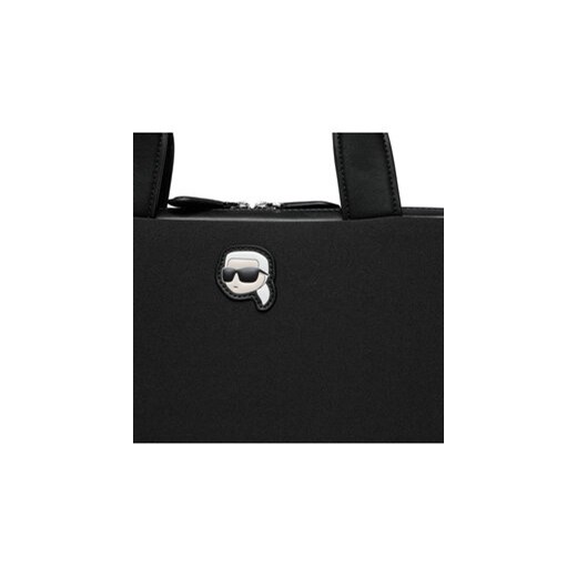 Torba na laptopa KARL LAGERFELD 235W3262 Czarny Karl Lagerfeld 00 eobuwie.pl