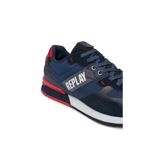 Sneakersy REPLAY GMS1D .000.C0057T Granatowy Replay 42 eobuwie.pl