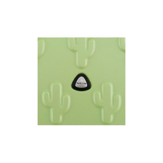 Walizka duża Semi Line T5631-6 Zielony Semi Line 00 eobuwie.pl