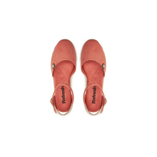 Espadryle Refresh 171882 Koralowy Refresh 40 eobuwie.pl