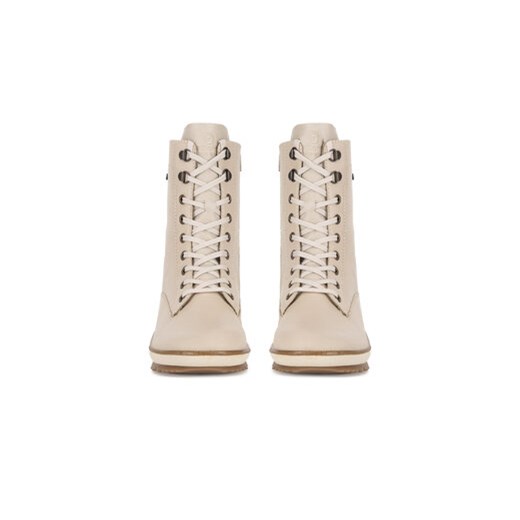 Botki Remonte R8483-60 Beżowy Remonte 38 eobuwie.pl