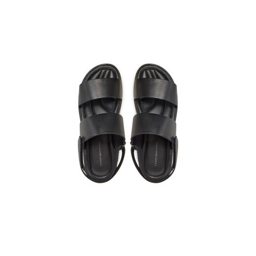 Sandały Tommy Hilfiger Premium Hilfiger Strappy Lh Sand FM0FM05356 Czarny Tommy Hilfiger 41 eobuwie.pl
