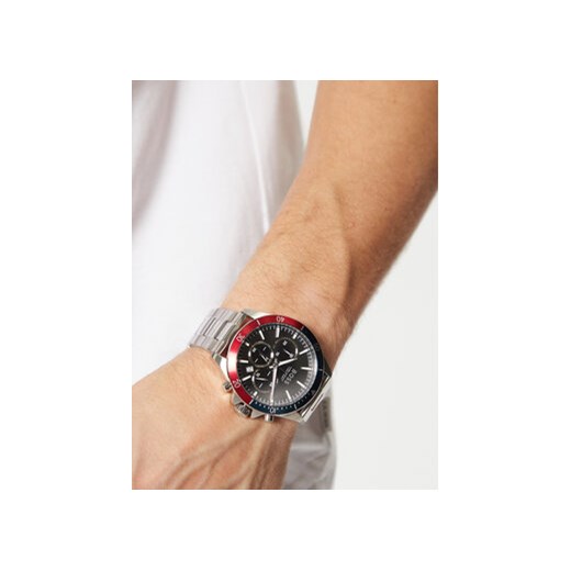 Zegarek BOSS Troper 1514108 Srebrny 00 eobuwie.pl