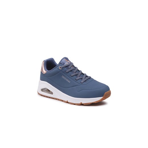 Sneakersy Skechers Shimmer Away 155196/NVY Granatowy Skechers 35 eobuwie.pl