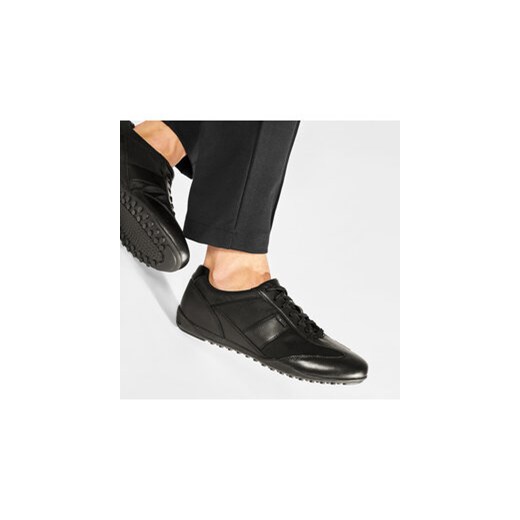 Sneakersy Geox U Wells A U74T5A 08511 C9999 Czarny Geox 45 eobuwie.pl