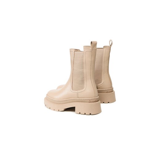 Sztyblety Gino Rossi 222FW103 Beżowy Gino Rossi 39 eobuwie.pl