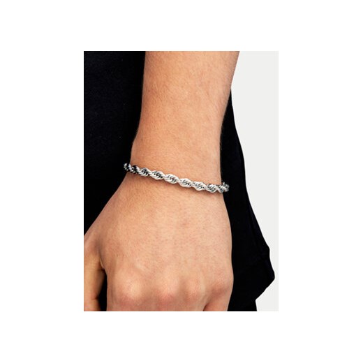 Bransoletka ICED STUFF Rope Białe złoto Iced Stuff 20_5CM eobuwie.pl