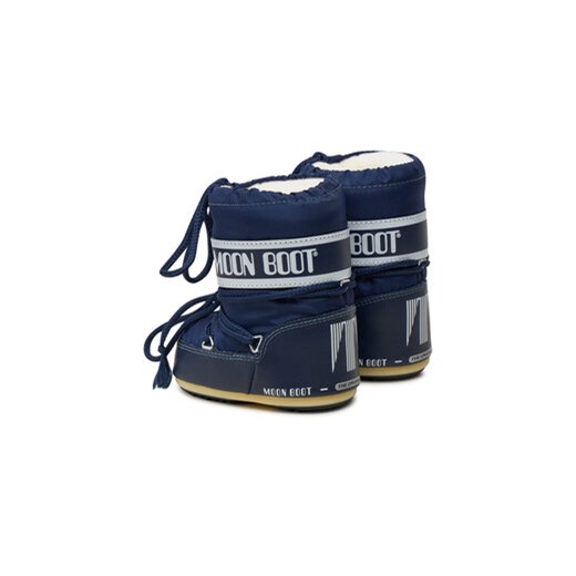 Śniegowce Moon Boot 80D1400430 Niebieski Moon Boot 19_22 eobuwie.pl