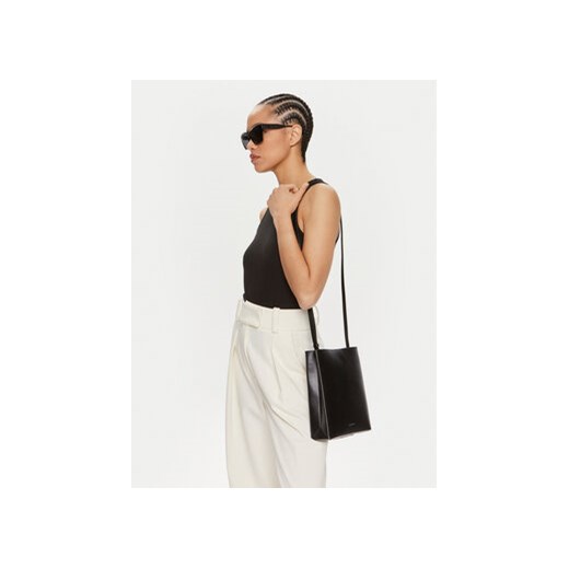 Torebka Calvin Klein K60K612649 Czarny Calvin Klein 00 eobuwie.pl