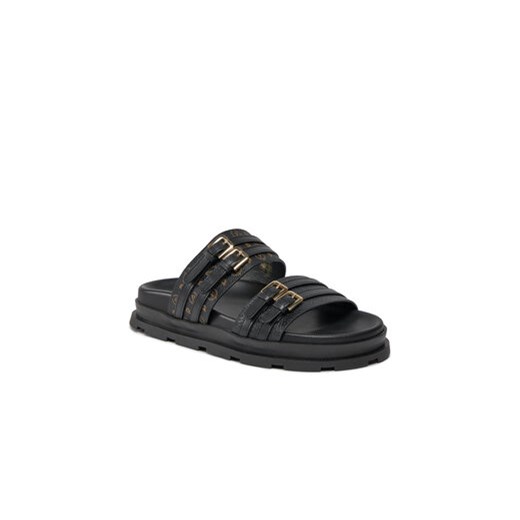 Klapki Pollini SA28054G1ITK100A Czarny 36 eobuwie.pl