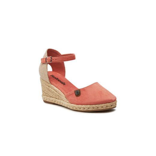 Espadryle Refresh 171882 Koralowy Refresh 40 eobuwie.pl