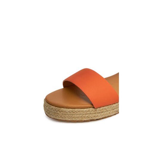 Espadryle DeeZee QS276-1 Pomarańczowy 40 eobuwie.pl