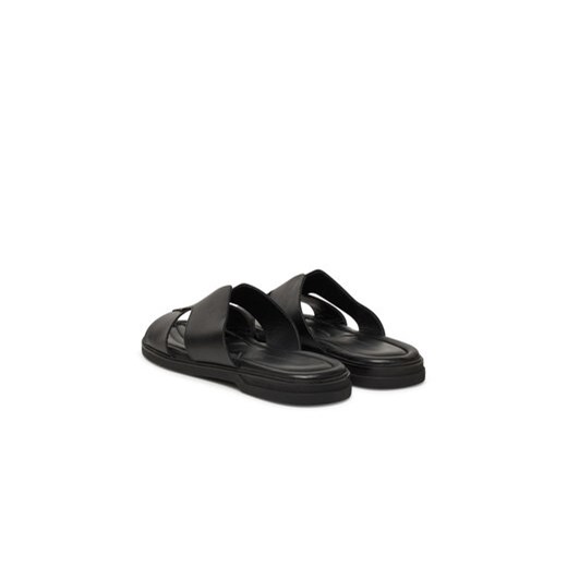 Klapki Tommy Hilfiger Premium Slipon Lh Sand FM0FM05357 Czarny Tommy Hilfiger 42 eobuwie.pl