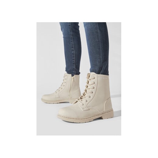 Botki Kappa 242885 Écru Kappa 37 eobuwie.pl