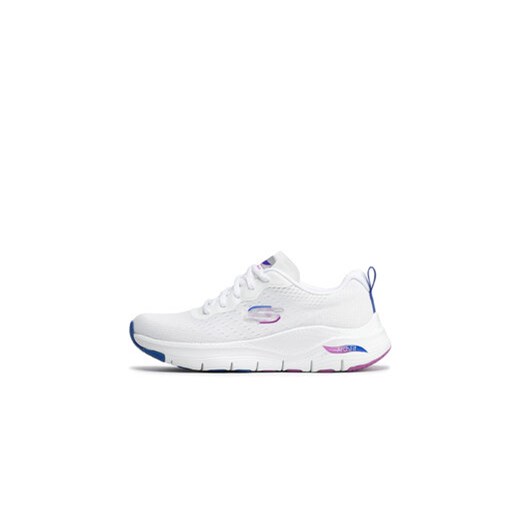 Sneakersy Skechers Infinity Cool 149722/WMLT Biały Skechers 35 eobuwie.pl