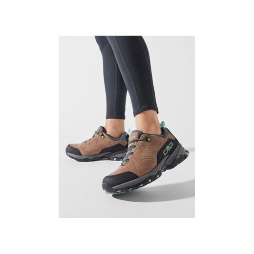 Trekkingi CMP Scarpa Donna Melnick 2.0 Low Waterproof 3Q18596 Beżowy 39 eobuwie.pl