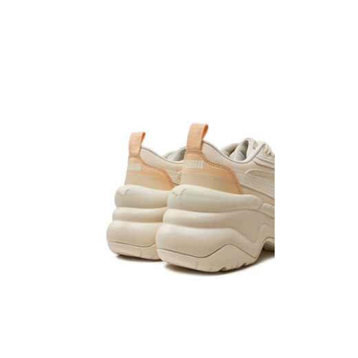 Sneakersy Puma Cilia Wedge 393915 11 Beżowy Puma 37 eobuwie.pl