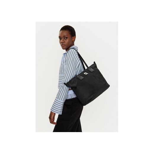 Torebka KARL LAGERFELD A1W30387 Czarny Karl Lagerfeld 00 eobuwie.pl
