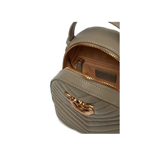 Plecak PINKO Love Click Mini Backpack . AI 24-25 PLTT 103614 A1J2 Beżowy Pinko OS eobuwie.pl
