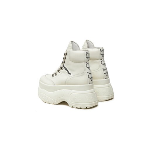 Botki Naked Wolfe Spike Biały Naked Wolfe 39_5 eobuwie.pl