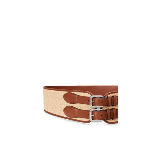 Pasek Damski LAUREN RALPH LAUREN 412961650001 Beżowy XS eobuwie.pl