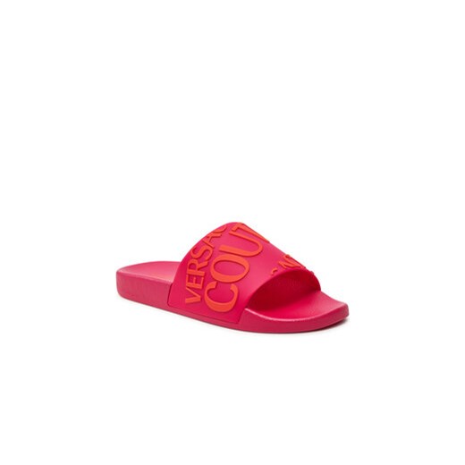 Klapki Versace Jeans Couture 76VA3SQ1 Różowy 35 eobuwie.pl