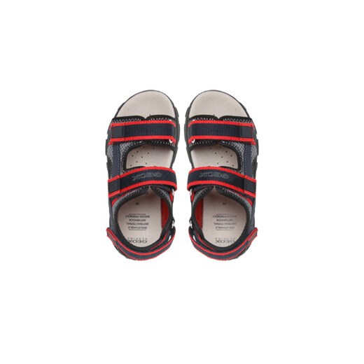 Sandały Geox Jr Sandal Strada J1524A014CEC0735 S Granatowy Geox 32 eobuwie.pl