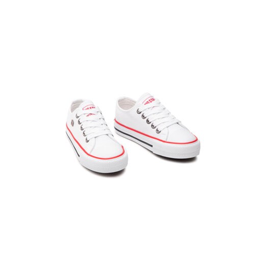 Trampki Big Star Shoes FF374200 101 Biały 33 eobuwie.pl
