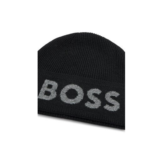 Czapka Boss Ellio 50524348 Czarny 00 eobuwie.pl