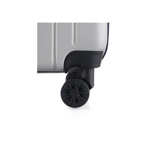 Walizka duża Semi Line T5762-4 Srebrny Semi Line OS eobuwie.pl