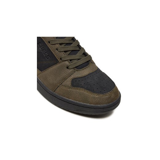 Sneakersy Guess Sava Mid FMTSAM PEL12 Zielony Guess 41 eobuwie.pl