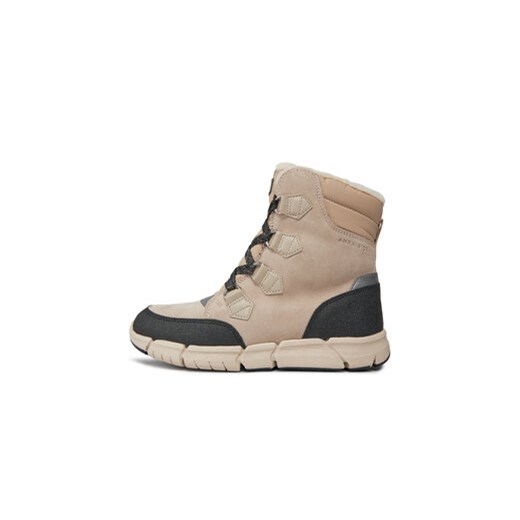 Śniegowce Geox J Flexyper Girl B Ab J16APA 022FU C5000 D Beżowy Geox 36 eobuwie.pl