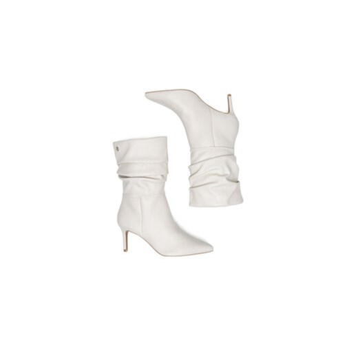 Botki Nine West WFA2786-1 Biały Nine West 38 eobuwie.pl