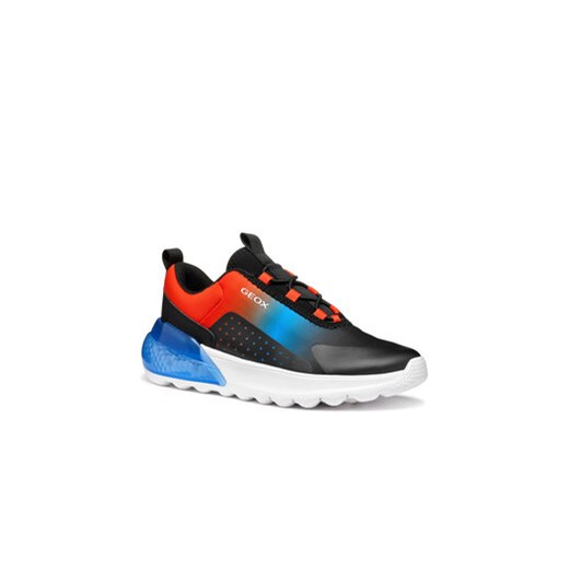 Sneakersy Geox J Activart Illuminus J45LYA 02A9J C9B7S D Czarny Geox 32 eobuwie.pl