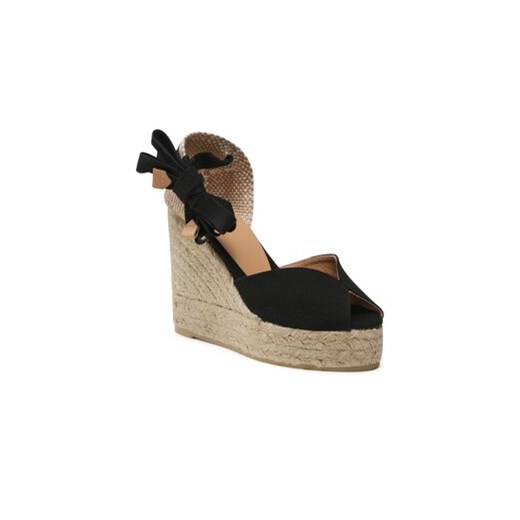 Espadryle Castañer Bilina/8ED/001 Czarny Castañer 40 eobuwie.pl