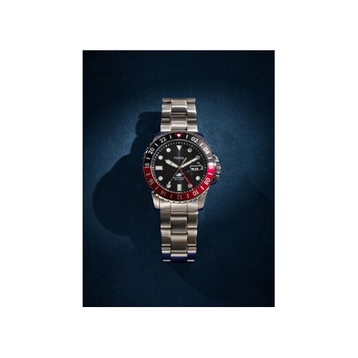 Zegarek Fossil FS6092 Srebrny Fossil 00 eobuwie.pl