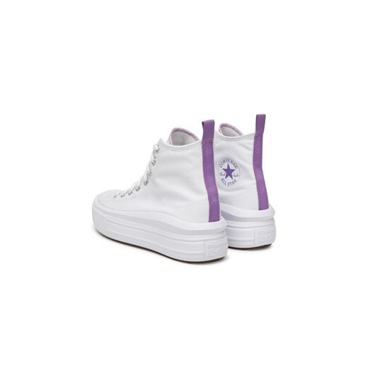 Trampki Converse CHUCK TAYLOR ALL STAR MOVE PLATFORM A03667C Biały Converse 36 eobuwie.pl