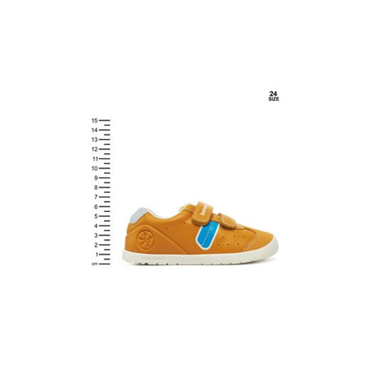 Sneakersy Biomecanics 252162 B240 S Żółty 24 eobuwie.pl