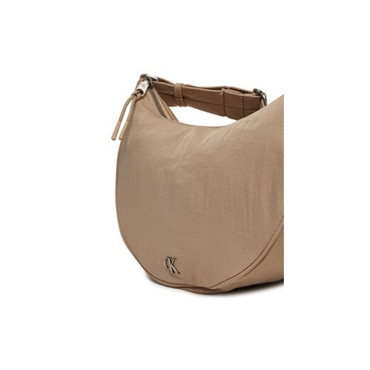 Torebka Calvin Klein Jeans Luna Nylon Sling Bag LV04K3095G Beżowy 00 eobuwie.pl