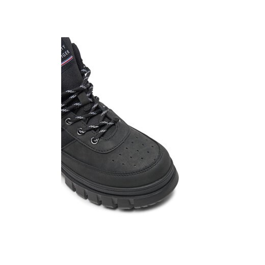Trzewiki Tommy Hilfiger Lace-Up Bootie T3X5-33707-1492 S Czarny Tommy Hilfiger 36 eobuwie.pl