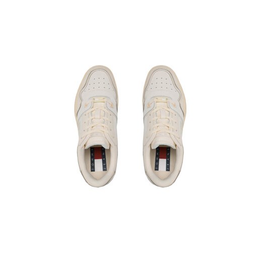 Sneakersy Tommy Jeans Basket Cupsole EM0EM01194 Écru Tommy Jeans 40 eobuwie.pl