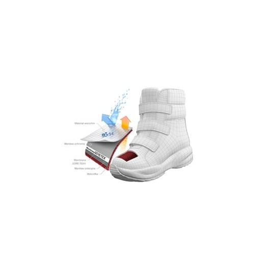 Kozaki Superfit GORE-TEX 1-000219-4000 S Beżowy Superfit 31 eobuwie.pl