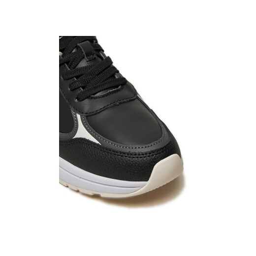 Sneakersy Tommy Hilfiger Casual Fashion Runner FW0FW08325 Czarny Tommy Hilfiger 41 eobuwie.pl