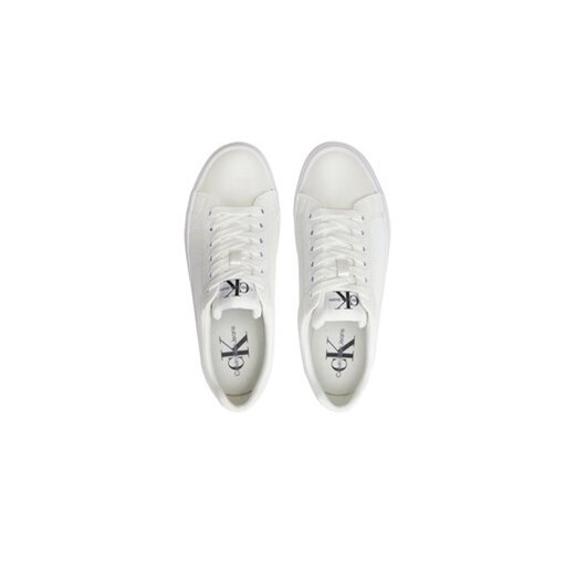 Sneakersy Calvin Klein Jeans Bold Vulc Flatf Low Lth Nbs Mr YW0YW01408 Biały 41 eobuwie.pl