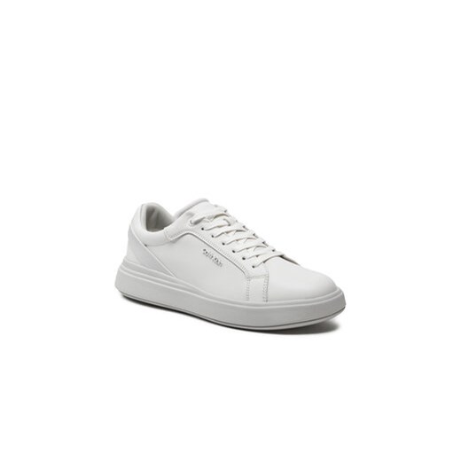 Sneakersy Calvin Klein Low Top Lace Up W/ Stripe HM0HM01494 Biały Calvin Klein 43 eobuwie.pl