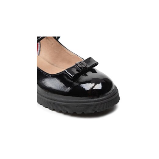 Półbuty Tommy Hilfiger Ballerina T3A3-32580-0774 S Czarny Tommy Hilfiger 36 eobuwie.pl