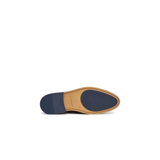 Półbuty Tommy Hilfiger Hilfiger Thunit Suede Shoe FM0FM05377 Brązowy Tommy Hilfiger 43 eobuwie.pl
