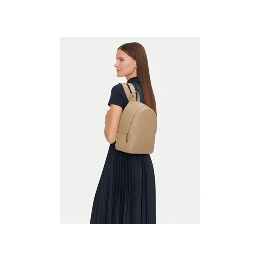 Plecak Tommy Jeans AW0AW16440 Beżowy Tommy Jeans OS eobuwie.pl